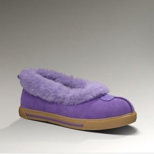 Used uggs slippers purple